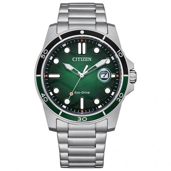 CITIZEN Eco-Drive AW1811-82X Silver Stainless Steel Bracelet