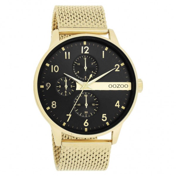 OOZOO Timepieces C11302 Gold Metallic Bracelet
