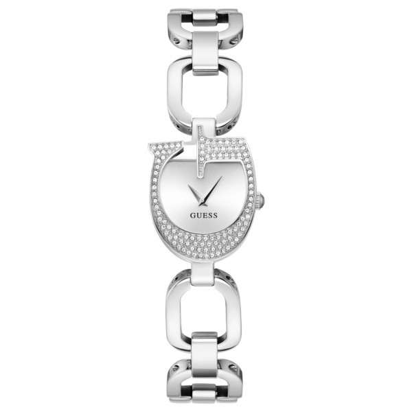 GUESS Gia GW0683L1 Crystals Silver Stainless Steel Bracelet