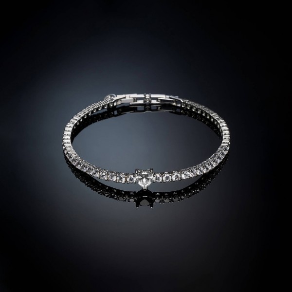 CHIARA FERRAGNI Bracelet First Love Crystals | Silver Metal J19AUV46