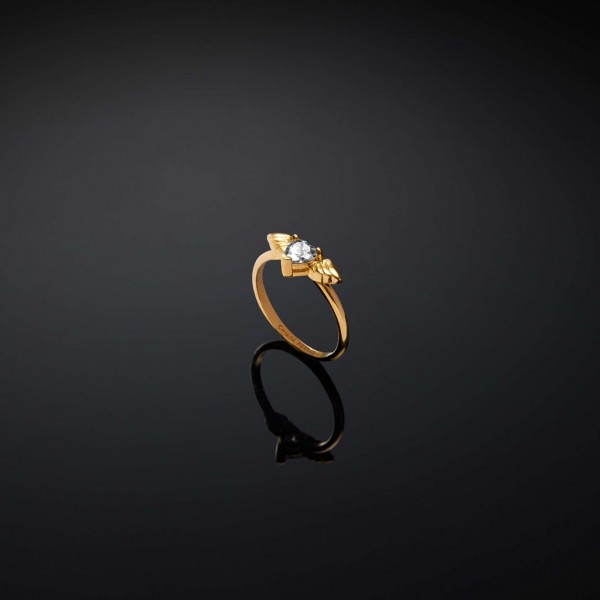 CHIARA FERRAGNI Ring Cupido Crystals | Gold Metal J19AVH08012