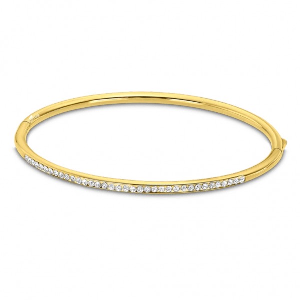 LOTUS Style Bracelet Crystals | Gold Stainless Steel LS2111-2/2