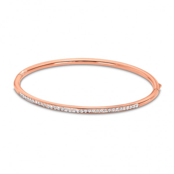 LOTUS Style Bracelet Crystals | Rose God Stainless Steel LS2111-2/3
