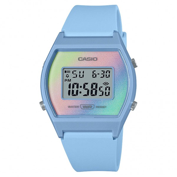 CASIO Collection LW-205H-2AEF Light Blue Rubber Strap