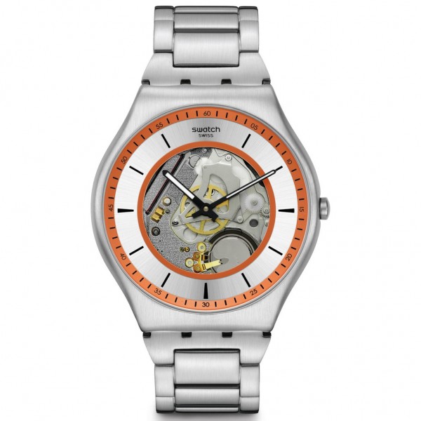 SWATCH The Essence Of Spring SS07S144G Silver Stainless Steel Bracelet